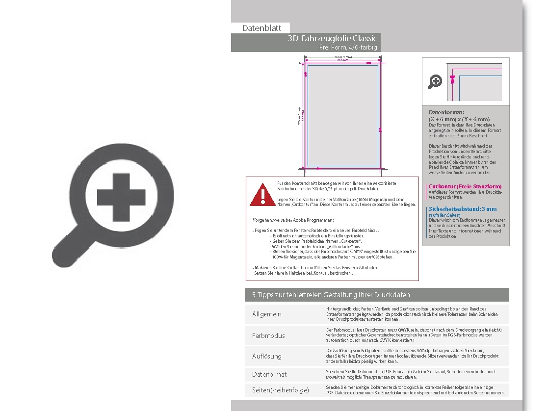 Product Bild 3d-fahrzeug-klebefolie_classic_in_frei-form_(eine_stanzform_m__glich)