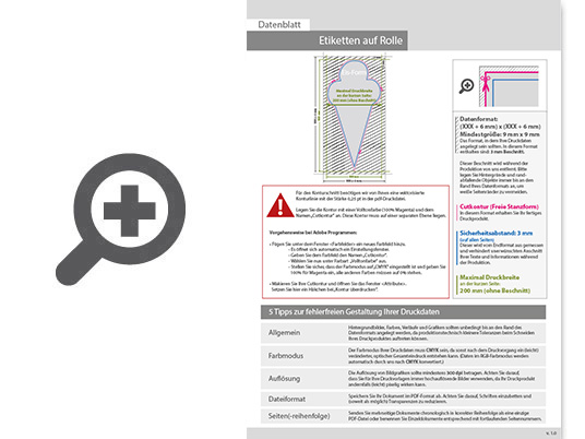 Product Bild hochwertige_etiketten_auf_rolle_in_eis-form