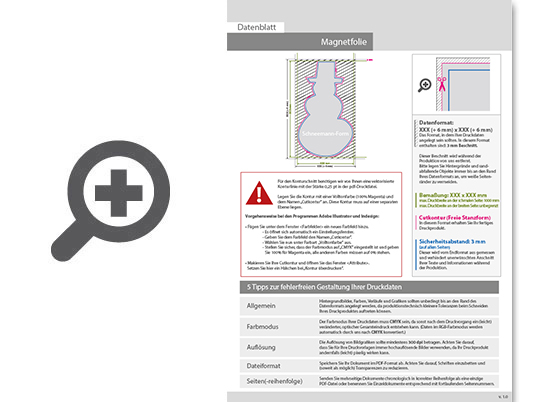 Product Bild hochwertige_schultafel-magnetfolie_in_schneemann-form___einseitig_4_0-farbig_bedruckt