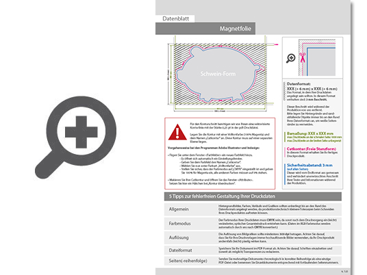 Product Bild hochwertige_schultafel-magnetfolie_in_schwein-form___einseitig_4_0-farbig_bedruckt